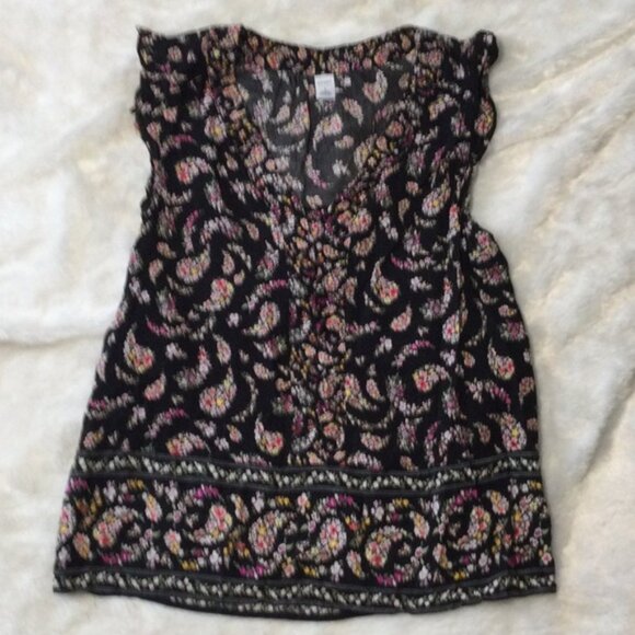 Floral print sleeveless top Old Navy - Picture 1 of 4